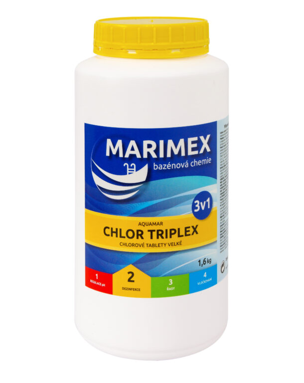 Marimex chlor Triplex 1,6 kg (tableta) - Akce