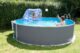 Bazén Orlando 3,66x0,91 m s příslušenstvím - motiv šedý  (10340217)