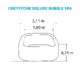 Bazén vířivý nafukovací Pure Spa - Bubble Greystone Deluxe 4 AP - Intex 28450  (11400262)