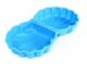 Pískoviště/bazének - mušle s krytem - modré  (11640058)