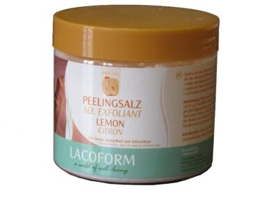 Peelingová sůl 0,5 kg - citron  (11105749)