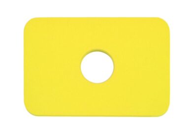 Plavecká deska Obdélník - žlutá  (11630305)