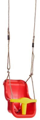 Závěsná houpačka Baby Luxe - červená  (11640316)