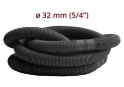 Hadice v metráži O 5/4" (32 mm) - díl 1 m černá